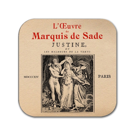 Justine, Ou Les Malheurs De La Vertu by Marquis De Sade Coaster