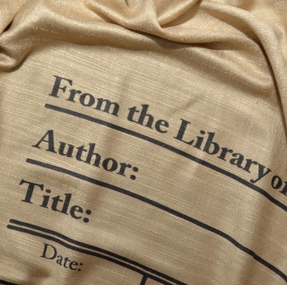 Book cheap print scarf