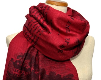 Jane Eyre by Charlotte Brontë Scarf/Shawl/Wrap