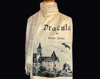 Dracula by Bram Stoker Shawl Scarf Wrap