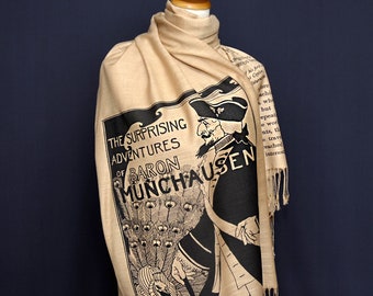 Baron Munchausen by  Rudolf Erich Raspe Scarf/Shawl