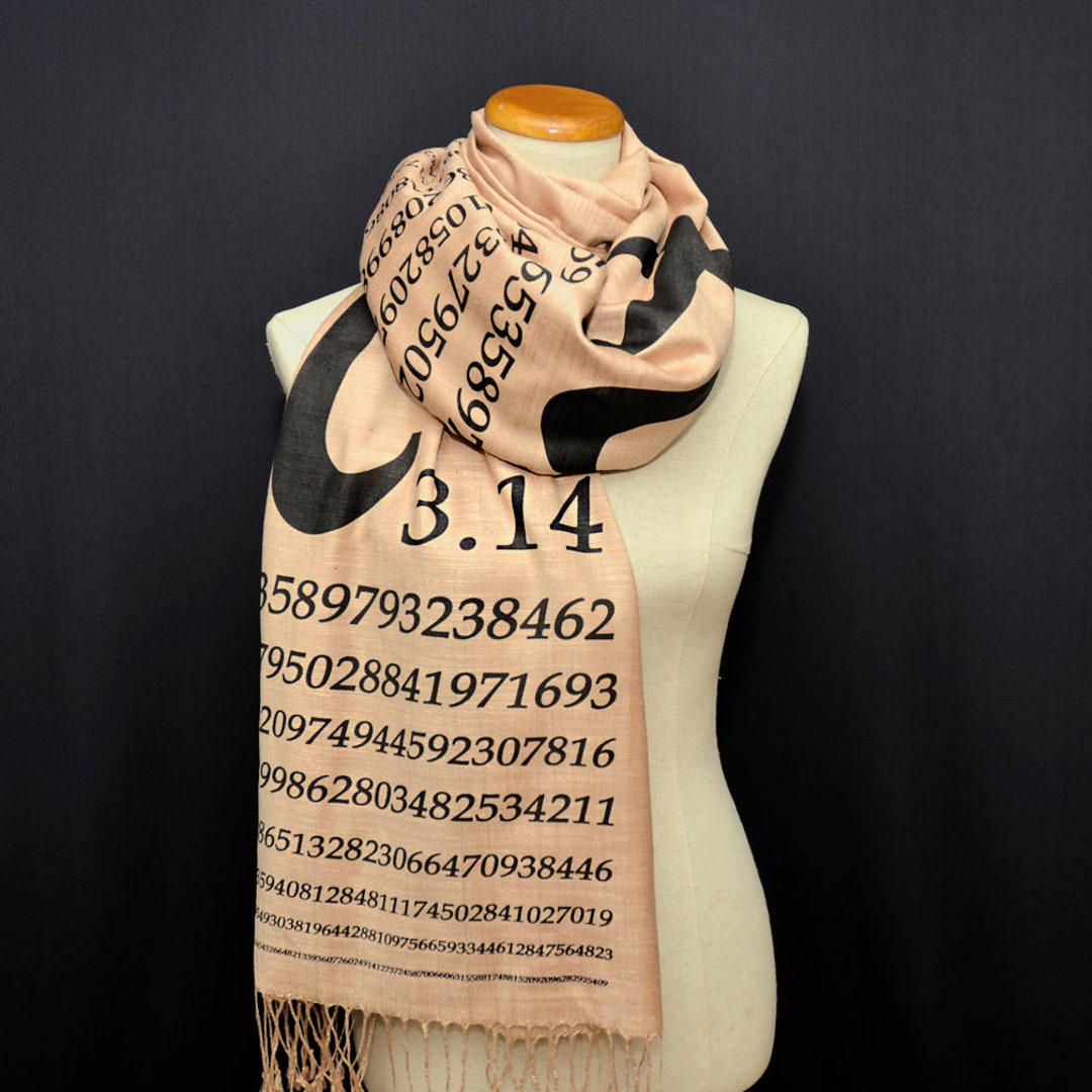 Pi Number Scarf/shawl/wrap - Etsy