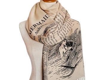 The Little Mermaid by Hans Christian Andersen Scarf/Shawl/Wrap