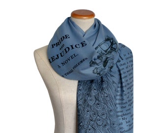 Pride and Prejudice by Jane Austen Shawl Scarf Wrap