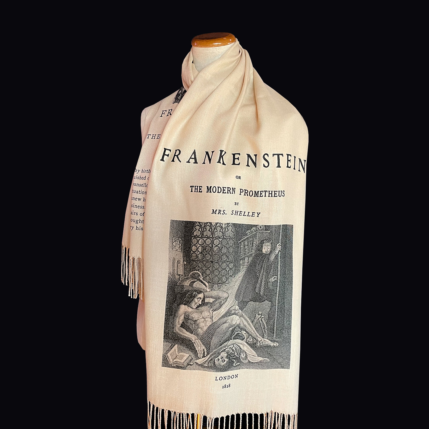 Frankenstein van Mary Shelley Shawl Sjaal Wrap