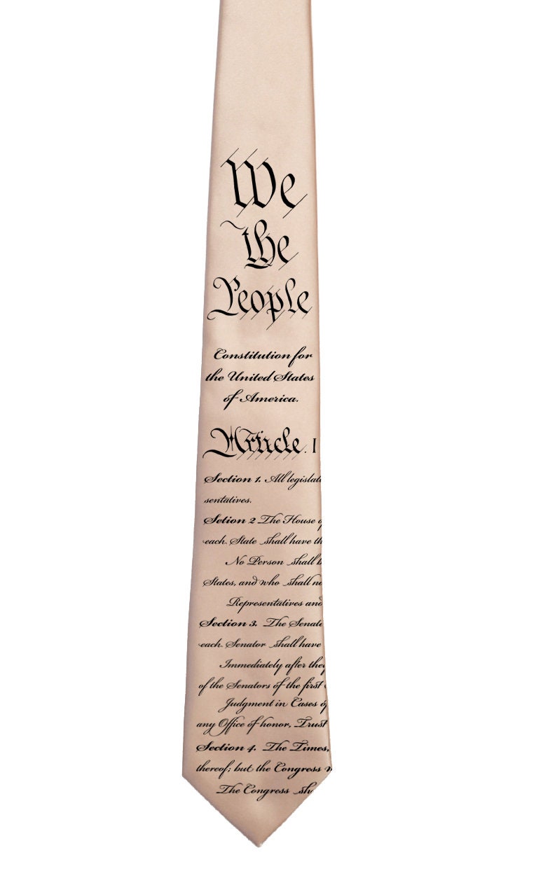constitution neck tie