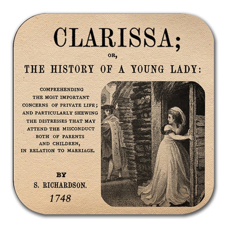 Clarissa or the History of a Young Lady by Samuel Richardson Etsy