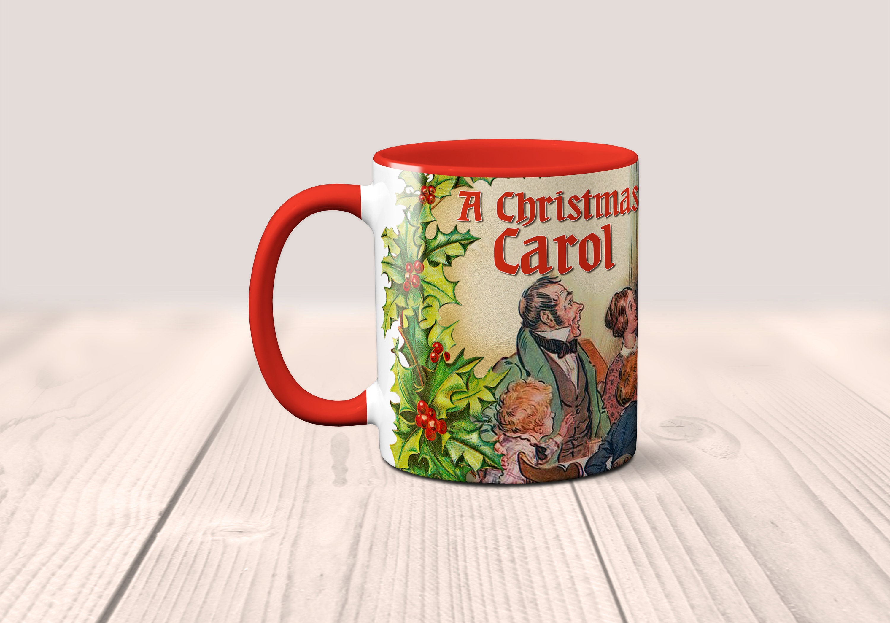 Christmas carol mug Clearance