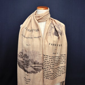 Jane Eyre by Charlotte Brontë Scarf/Shawl image 2