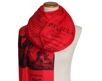 Dracula by Bram Stoker Shawl Scarf Wrap