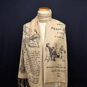 Pride and Prejudice omslagdoek sjaal Wrap afbeelding 2