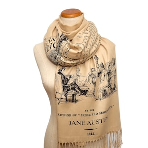 Pride and Prejudice by Jane Austen Shawl Scarf Wrap