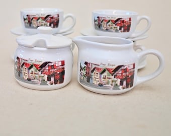 Set of French Saint Amand Lou Basquez Tableware - Vintage French