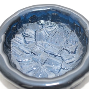 Vintage Cobalt Blue Kobolt by Göte Augustsson for Ruda Swedish Mid-Century Art Glass Bowl