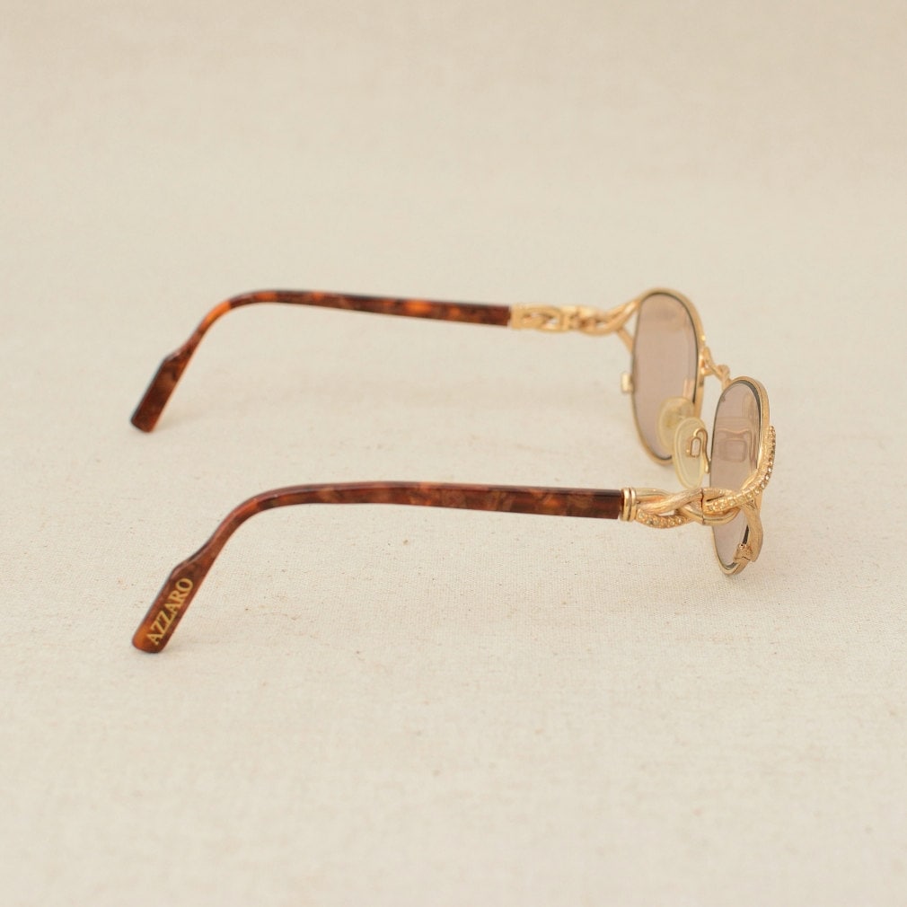 Rare Vintage French LORIS AZZARO PARIS Ottoman Sunglasses  display picture 2