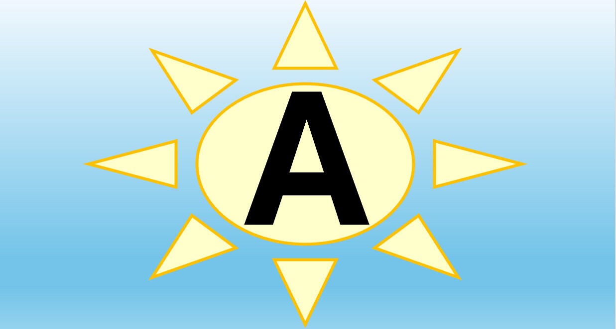 Alphabet Sunny Skies Printable - Etsy