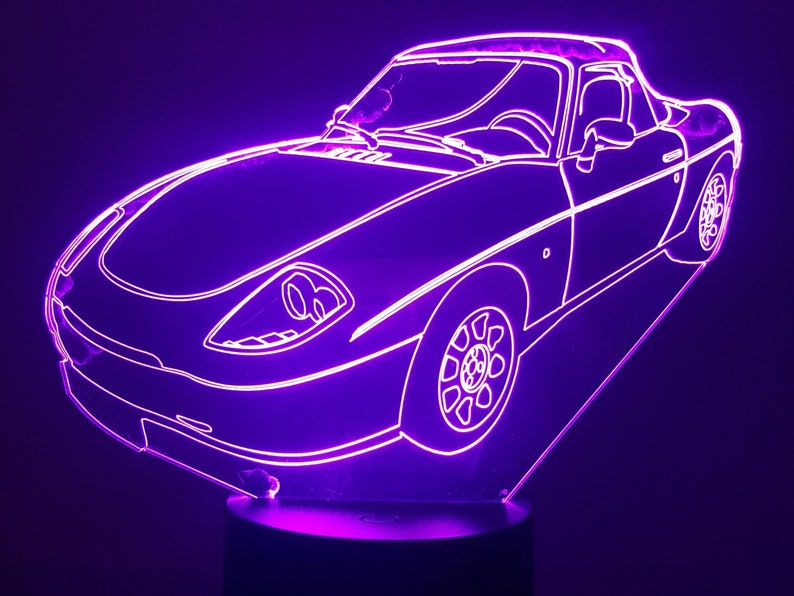 FIAT Barchetta 3D-Lampe LED