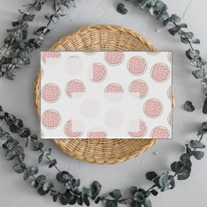 Printable envelope, cookie, kawaii stationary, cute note, kids crafts, teacher supplies, invite, budget, money envelope, cash stuffing