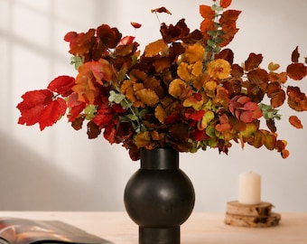 Autumn Fresh Eucalyptus & Preserved Beech Bunch, Long Lasting Foliage