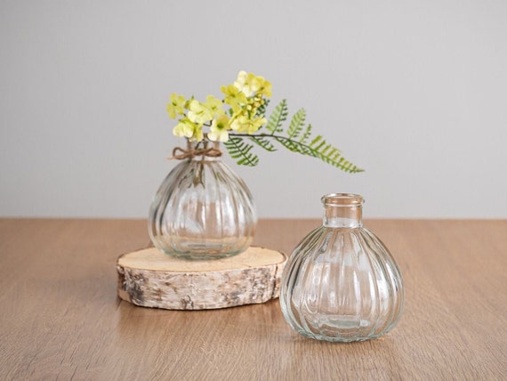 Home Trio Of Flower Bud Milk Bottle Vases Stuck On You Home