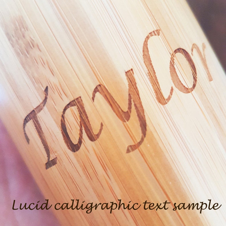 Wood Gift Your Text Photo Logo Names XL Thermos with Engraved Personalized Image with Gift Wrap Offered on Request image 4