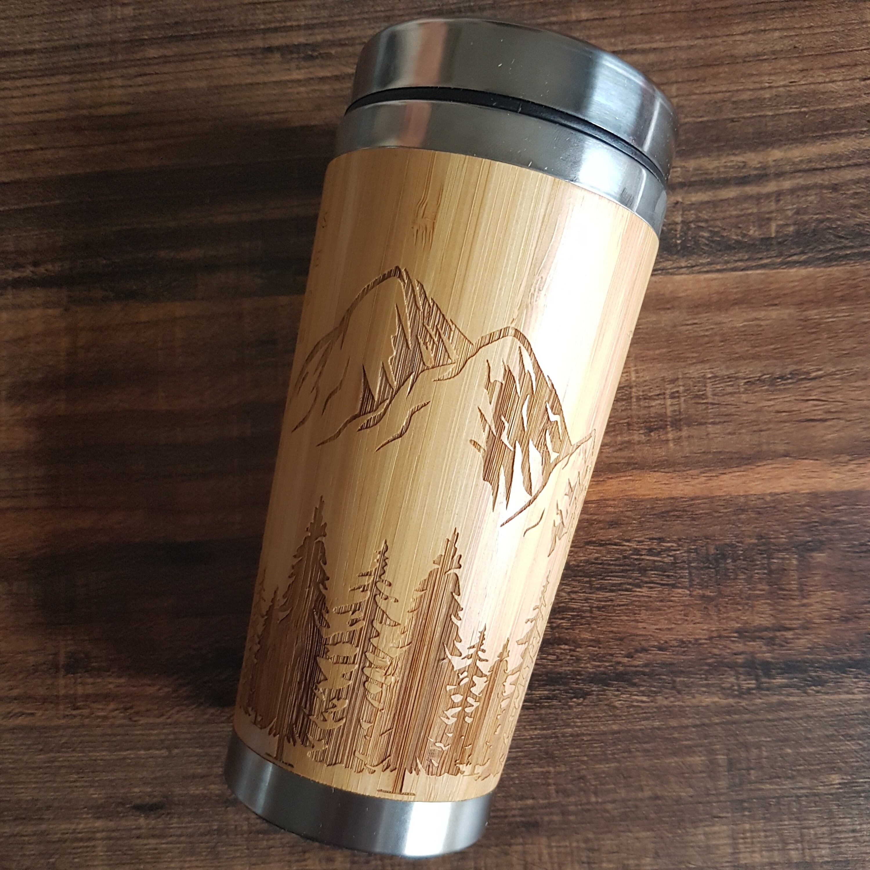 8oz Small Thermos Car Coffee Mug Insulated Coffee Tea Cup w/ Spill Free Lid  #XJ1