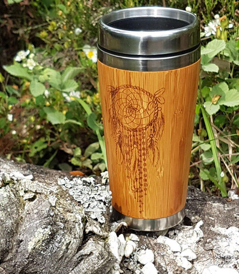 Personalized Photo Mugs Custom Engraved Wood GIFT Travel Mugs Etsy UK