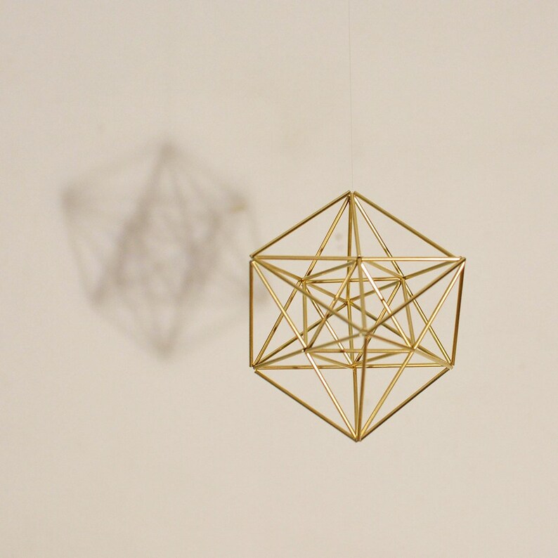 Small Metatron's Cube Initiation of Changes Merkaba 3D Etsy