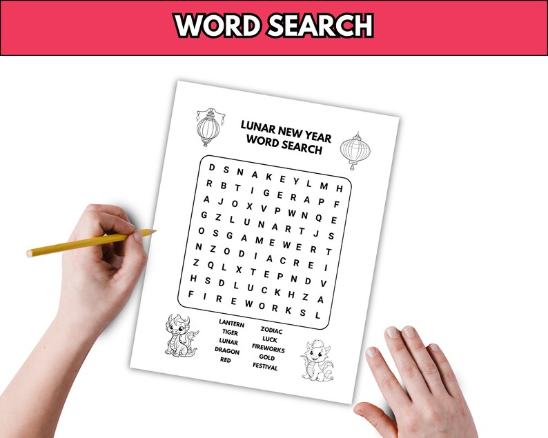 Chinese New Year Activities Lunar New Year Crafts for Kids Classroom