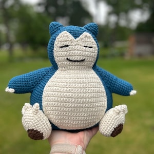Handmade Crochet - Sleepy Monster