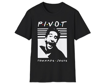 Towards Jesus in Color Funny Quote Christian Unisex Softstyle T-Shirt