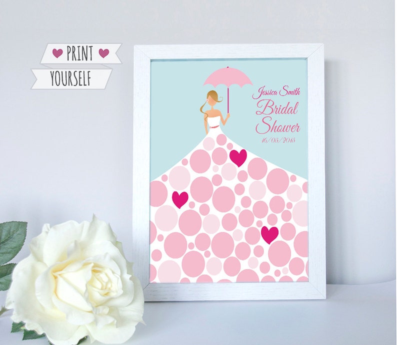 cuadro firmas boda novia vestido / pdf / familia enlace cuadro | etsy