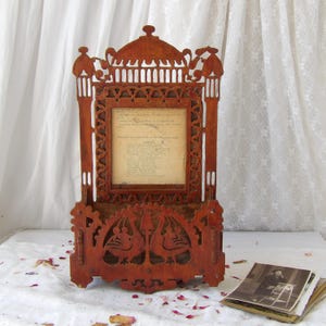 Antique Fretwork Stand