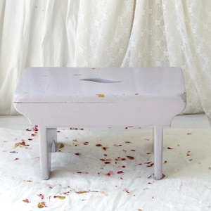 Vintage Chippy Painted Stool