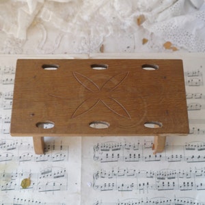 Vintage Wooden Mini Table Plant Stand