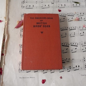 Vintage Observer Book of Birds&#39; Eggs Complied by G. Evans