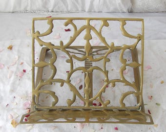 Vintage Brass Book Rest