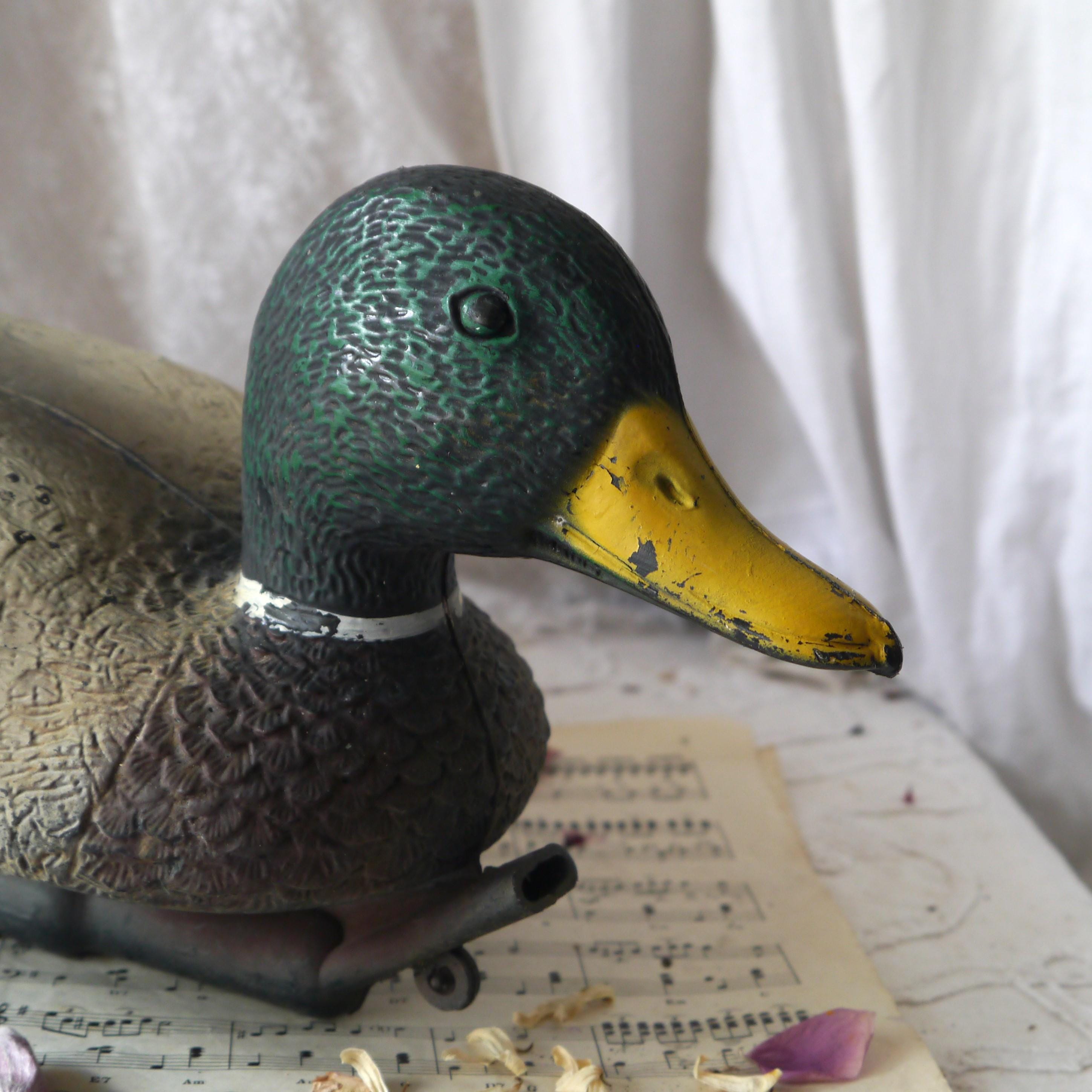 ヴィンテージ デコイ マガモ 雄鴨 - Etsy 日本