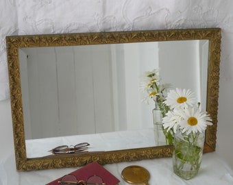 Vintage Decorative Gilt Wall Mirror
