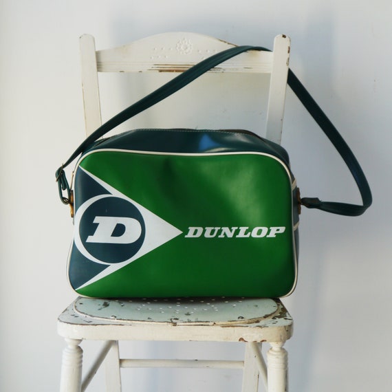 Vintage Green Dunlop Holdall