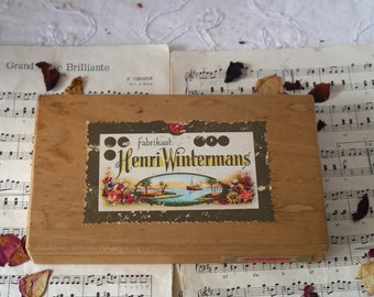 Vintage Henri Wintermans Cigar Box