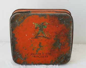 Vintage Jacob & Co Biscuit Tin