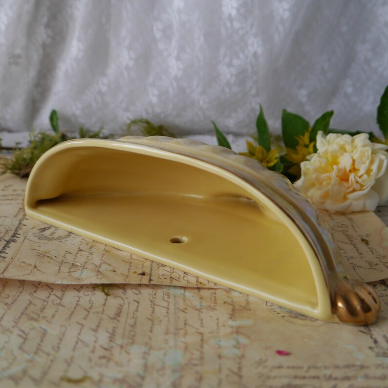 Vintage Sadler Art Deco Wall Pocket Etsy UK