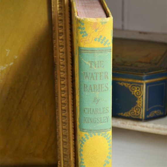 Vintage Book, The Water Babies by Charles Kingsley, Vintage Childrens book, Childs Story Book