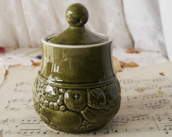 Vintage Ceramic Jam Pot