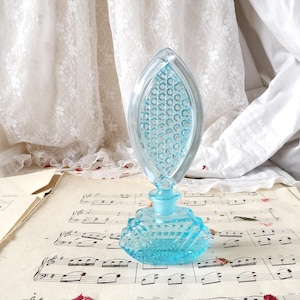 Vintage Cut Glass Perfume Bottle
