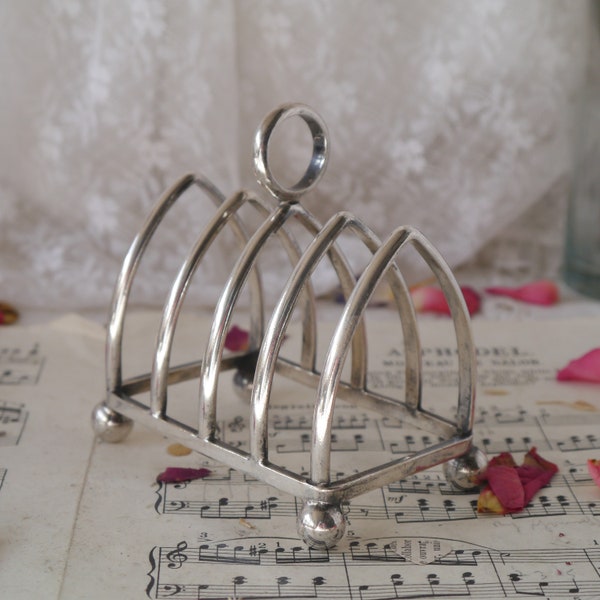 Vintage Silverplated Toast Rack