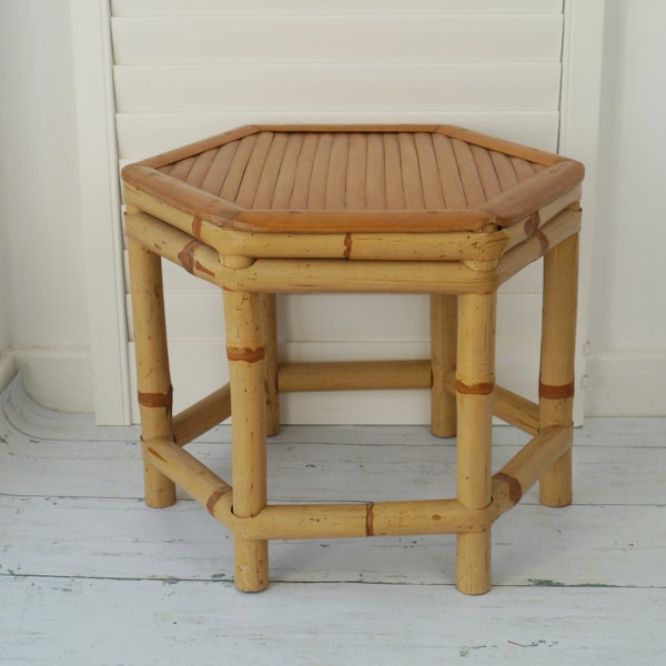 Bamboo Bedside Table Etsy UK