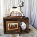 Vintage Rustic Wooden Open Display Box - Etsy UK