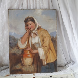 Originales Vintage-Gemälde